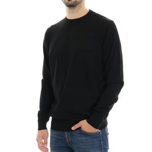 MAGLIA CON TASCHINO NERO